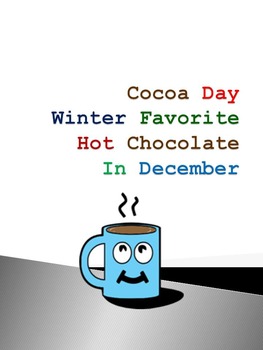 Preview of Cocoa Day, Winter Favorite Hot Chocolate In December