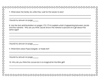 Cocoa Ice Comprehension by Kayleigh Sykora | Teachers Pay Teachers