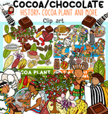 Cocoa Plant Life an history of chocolate clip art