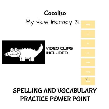 Preview of Cocoliso Spelling and Vocabulary Practice