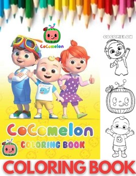 Cocomelon Activity Book: Cocomelon Coloring Book: Practice for