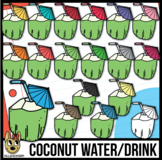 Coconut Drink Clip Art