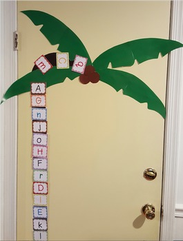 Coconut Tree Alphabet Game by Sarah B Elementary | TpT
