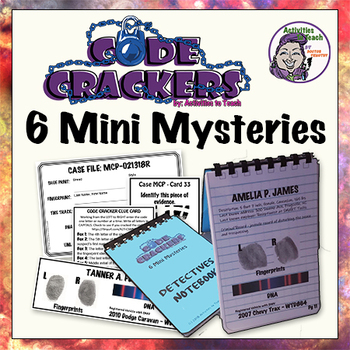 Preview of Super Sleuth: Code Crackers - 6 Mini Mysteries - Digital Solution Entry
