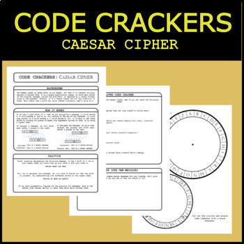 Preview of Code Crackers #1 - Caesar Cipher