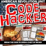 Code Hacker! American Revolution Escape Room Activity : Di