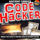 Code Hacker! Ancient Greece Escape Room History Lesson - G