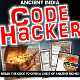Code Hacker! Ancient India Escape Room Activity : Digital 