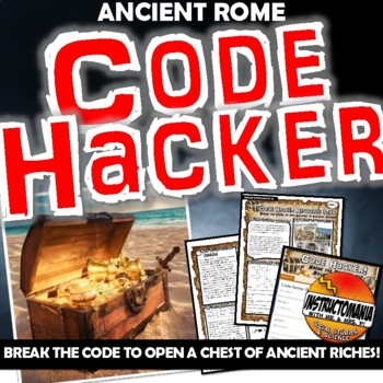 Preview of Code Hacker! Ancient Rome Escape Room Activity : Digital Google Lesson