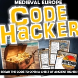 Code Hacker! Medieval Europe Escape Room Middle Ages Activ