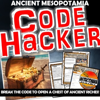 Preview of Code Hacker! Mesopotamia Escape Room History Lesson -Google Apps Activity