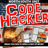 Code Hacker! North & South Sectionalism Escape Room Activi