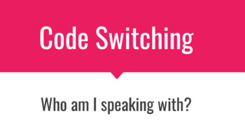 Preview of Code Switching
