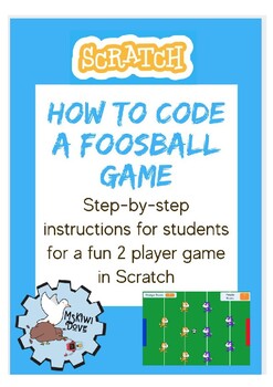 Preview of Code a Foosball Game in Scratch Instructional Handout