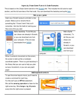 Preview of Code a Mars Helicopter Video Game in Scratch (Instructions only)