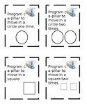 Code-a-pillar and Bee Bot Task Cards EDITABLE coding programming computer