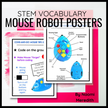 Preview of Code and Go Mouse Lesson Plans STEM Posters