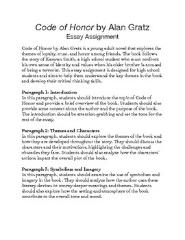 honor code essay writing