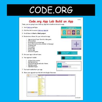 App Lab - Code.org