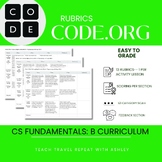 Code.org CS Fundamentals Course B Rubrics with Feedback