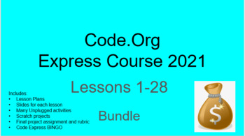 Preview of Code.org Express Bundle - All 28 lessons