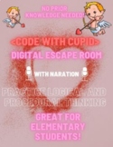 Code with Cupid: Valentine's Day Digital Escape Room- No C