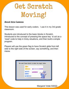 Preview of Code with Me!  Get Scratch Moving!