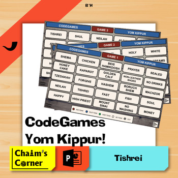 Preview of CodeGames - Yom Kipppur!