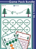 4 in a Row - Game Pack - UFLI S&S Aligned - Alphabet - 27 