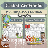Coded Arithmetic Multiplication & Division Bundle - 26 Pag