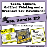 Codes, Ciphers, Critical Thinking and a Breakout Box Adven