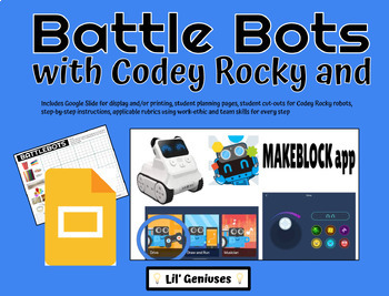 Preview of Codey Rocky Robot Battle