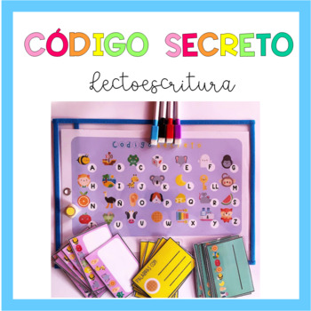 Preview of Código secreto: juego lectoescritura