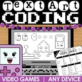 Coding Activities & Typing Practice ASCII Text Art Video G