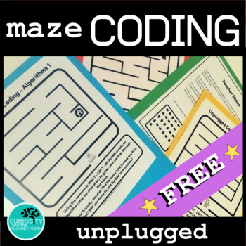 Preview of Coding Algorithms Unplugged Mazes