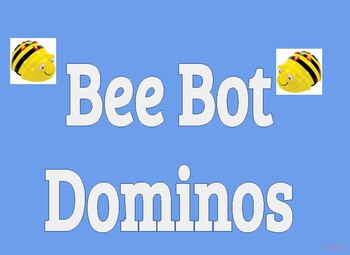 Preview of Coding Bee Bot Dominoes
