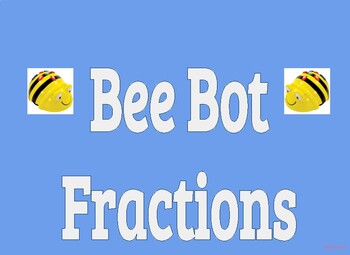 Preview of Coding Bee Bot Fractions