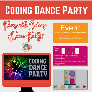Preview of Coding Dance Party, Code.org Hour of Code, Slideshow, Game