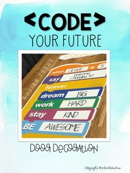 Code Your Future Coding Door Decoration Theme