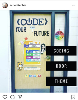 Code Your Future Coding Door Decoration Theme