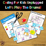 Coding For Kids Unplugged: Let's Play The Drums!