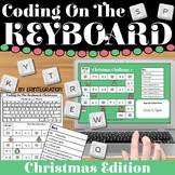 Christmas Coding Activities & Keyboarding Practice | 12 Ch