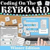 Winter Coding Activities & Keyboarding Practice | 12 Chall