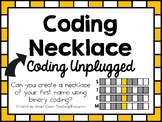 Coding Necklace ~ Coding Unplugged Challenge ~ STEM