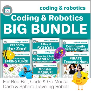 Preview of Coding & Robotics Big Bundle - Bee-Bot, Code & Go Mouse