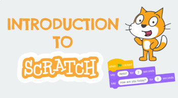 Preview of Coding Scratch Lesson - Introduction to Broadcast and Lists
