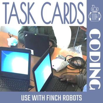 Preview of Coding Task Cards for Finch Robots