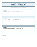 Coding and Computer Math Problems / Math Practice Worksheets For Students