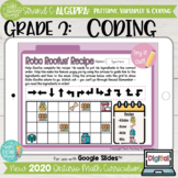 Coding Skills Grade 2 2020 Ontario Math DIGITAL Strand C Algebra