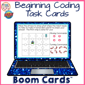 Preview of Coding for Beginners Boom Learning Deck